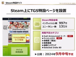 画像ギャラリー No.010のサムネイル画像 / 「東京ゲームショウ2024」開催発表会レポート。幕張メッセ全館を展示スペースにし，過去最高規模となった前回を超えるTGSを目指す