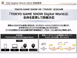 画像ギャラリー No.014のサムネイル画像 / 「東京ゲームショウ2024」開催発表会レポート。幕張メッセ全館を展示スペースにし，過去最高規模となった前回を超えるTGSを目指す