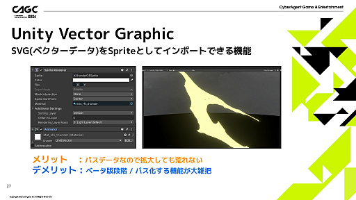 画像ギャラリー No.021のサムネイル画像 / AIをゲームのエフェクト制作に活用する研究事例が紹介された，アプリボットのエフェクトアーティストによるセッションをレポート