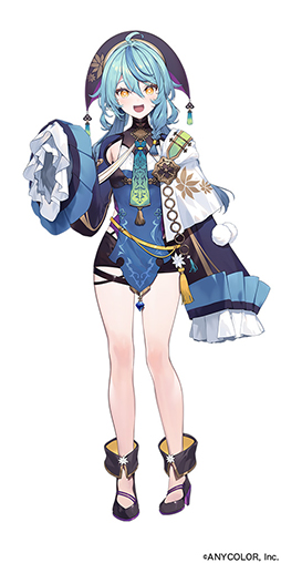 画像ギャラリー No.008のサムネイル画像 / 「にじさんじ」4名と1匹の中華風なライバーがデビュー。ユニット名は「いずれ菖蒲か杜若」