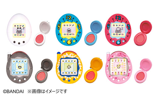 画像ギャラリー No.004のサムネイル画像 / 「たまごっち」本体型のミニチュア容器に入った本格コスメ「たまごっち リップ＆チーク」，7月下旬に発売