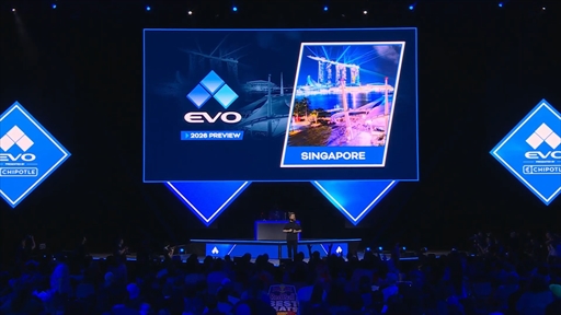 画像ギャラリー No.002のサムネイル画像 / 2025年の「EVO」はロサンゼルス，東京，ラスベガス，ニースの4回開催に。2026年にはシンガポールでの開催も