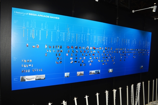 画像ギャラリー No.018のサムネイル画像 / 60年を超えるセガのアーケードゲーム史を筐体展示と年表で振り返る。「セガ AMヒストリーコーナー」フォトレポート［AEPO2024］