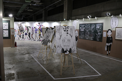 画像ギャラリー No.010のサムネイル画像 / 「少年ジャンプ＋展」が東京・天王洲にて開催中。数々の人気作品を輩出しているマンガ誌アプリの10年を堪能できた内覧会をレポート