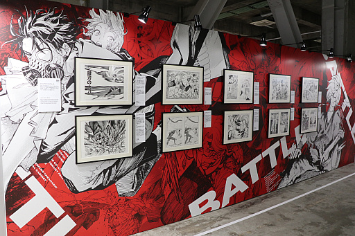 画像ギャラリー No.017のサムネイル画像 / 「少年ジャンプ＋展」が東京・天王洲にて開催中。数々の人気作品を輩出しているマンガ誌アプリの10年を堪能できた内覧会をレポート