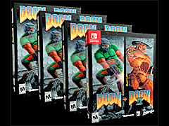「DOOM ＋ DOOM II」コレクターズボックスの予約をLimited Run Gamesで受付中。サントラのカセットテープやトレカなど，物理パッケージらしい特典を付属