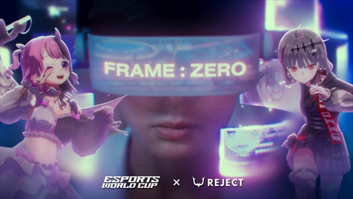 画像ギャラリー No.002のサムネイル画像 / ウメハラ氏も出演する映像作品「FRAME：ZERO」をREJECTが公開。VR格闘ゲームを題材にしたドラマを実写×アニメのハイブリッドで描く