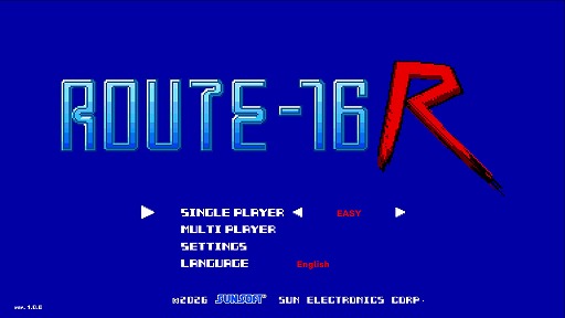 画像ギャラリー No.008のサムネイル画像 / 「ルート16」シリーズの完全新作「ROUTE16R」が8月6日発売へ。AC版「ROUTE16」,ファミコン版「ROUTE16TURBO」の移植作も同日リリース