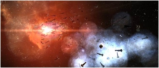 画像ギャラリー No.002のサムネイル画像 / 「EVE Online」，ゲーム史上最大の破壊戦「B-R5RB」をまとめた資料が公開