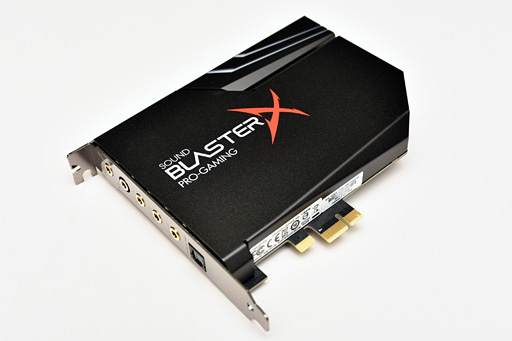 画像ギャラリー No.002のサムネイル画像 / Creative,ゲーマー向けPCIeサウンドカード「Sound BlasterX AE-5」を7月下旬に国内発売