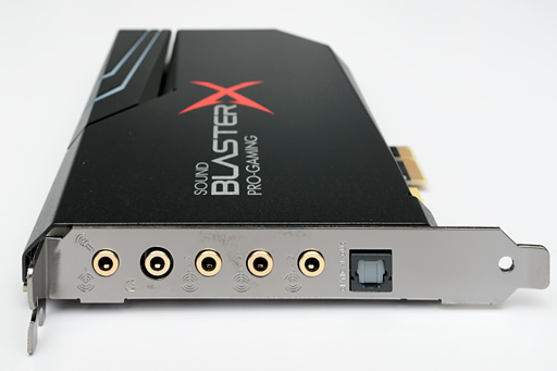 画像ギャラリー No.006のサムネイル画像 / Creative,ゲーマー向けPCIeサウンドカード「Sound BlasterX AE-5」を7月下旬に国内発売
