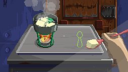 画像ギャラリー No.015のサムネイル画像 / とにかくヤバいお食事のゲーム「満腹脱獄計画」ひときわ個性を放つ独房風ブースで，開発者のじぃーま氏に話を聞いた［TGS2026］