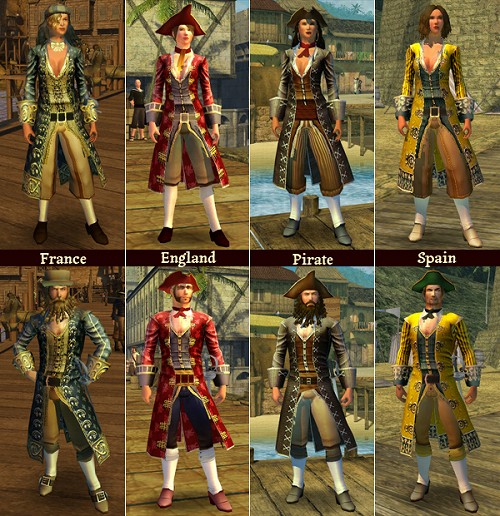 画像ギャラリー No.001のサムネイル画像 / 「Pirates of the Burning Sea」，1周年記念コートを全プレイヤーに進呈