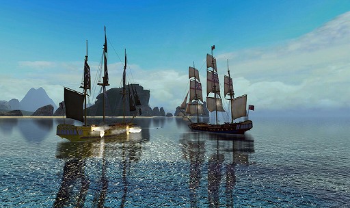 画像ギャラリー No.001のサムネイル画像 / 海賊がテーマのMMORPG「Pirates of the Burning Sea」，月額課金からFree-to-Play（基本プレイ無料）のビジネスモデルへ移行完了