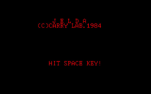 画像ギャラリー No.001のサムネイル画像 / 「ジェルダ(PC-6001mkII版)」,プロジェクトEGG会員向けに無料配信開始。1984年に発売されたワイヤーフレーム描写の3Dシューティング