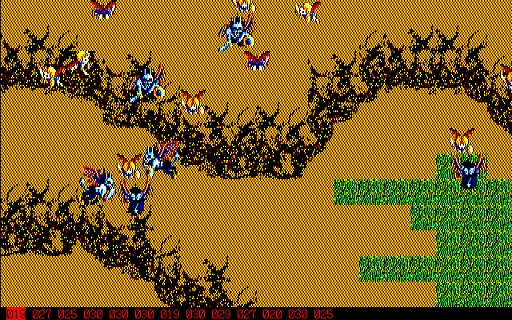 画像ギャラリー No.003のサムネイル画像 / 「DUEL98（PC-9801版）」，プロジェクトEGGで本日配信。1989年に呉ソフトウエア工房からリリースされた多彩な戦術を楽しめるSLG