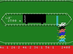 画像ギャラリー No.005のサムネイル画像 / 名作競馬ゲーム「MSXダービー（MSX版）」プロジェクトEGGで配信開始。3000円の資金を使って7レースの予想に挑戦