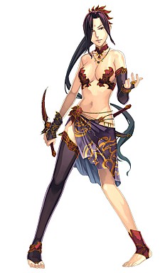 画像ギャラリー No.002のサムネイル画像 / 「九龍争覇」,“不倫和尚”と“修羅魔后”の日本限定イラスト