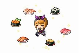 画像ギャラリー No.012のサムネイル画像 / 「メイプルストーリー」がかっぱ寿司とコラボ。コラボメニュー試食レポート＆各種施策を紹介