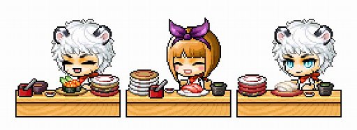 画像ギャラリー No.014のサムネイル画像 / 「メイプルストーリー」がかっぱ寿司とコラボ。コラボメニュー試食レポート＆各種施策を紹介