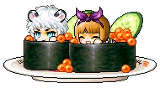 画像ギャラリー No.003のサムネイル画像 / 「メイプルストーリー」&「メイプルストーリーM」,1月26日から「かっぱ寿司」とのコラボキャンペーンを実施