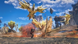 画像ギャラリー No.020のサムネイル画像 / 「モンスターハンターワイルズ：アセンダンス」新映像を公開。新モンスター「グンドラージャ」や「アラケータ」に加え，ラオシャンロンやクシャルダオラの姿も