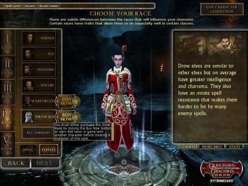 画像ギャラリー No.001のサムネイル画像 / アイテム課金制に変更となる「Dungeons & Dragons Online」の最新スクリーンショット12点が公開に