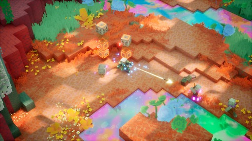 画像ギャラリー No.004のサムネイル画像 / 9月29日発売の「Minecraft Dungeons II」を開発陣と体験。約15年ぶりに登場する新ディメンション「シフト」(Sift)を4人協力プレイで飛び回ってきた