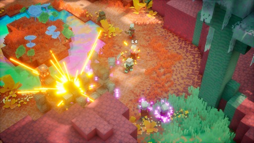 画像ギャラリー No.009のサムネイル画像 / 9月29日発売の「Minecraft Dungeons II」を開発陣と体験。約15年ぶりに登場する新ディメンション「シフト」(Sift)を4人協力プレイで飛び回ってきた