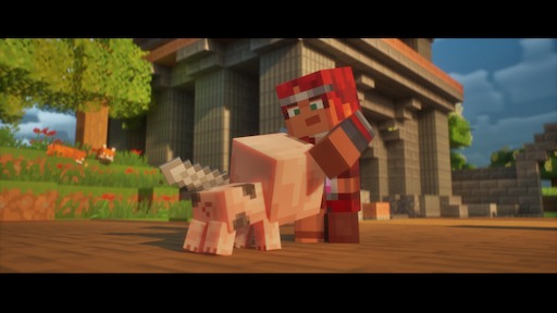 画像ギャラリー No.019のサムネイル画像 / 9月29日発売の「Minecraft Dungeons II」を開発陣と体験。約15年ぶりに登場する新ディメンション「シフト」(Sift)を4人協力プレイで飛び回ってきた