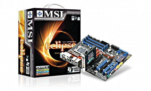 画像ギャラリー No.001のサムネイル画像 / MSI，X58チップセット搭載と思われるゲーマー向けマザーボード「Eclipse」発表