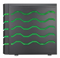 画像ギャラリー No.004のサムネイル画像 / BitFenixのゲーム用PCケース「Colossus」に緑&赤LEDモデル登場