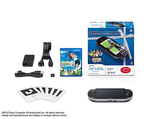画像ギャラリー No.003のサムネイル画像 / PS Vita本体とメモリーカード 32GBなどがセットになった「32GBボーナスパック」が11月15日,「みんなのGOLF 6」付き「スターターパック」が22日に発売