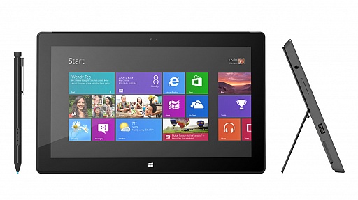 画像ギャラリー No.001のサムネイル画像 / Surface Proは2013年1月発売。ストレージ容量64GBで899ドル,128GBで999ドルに