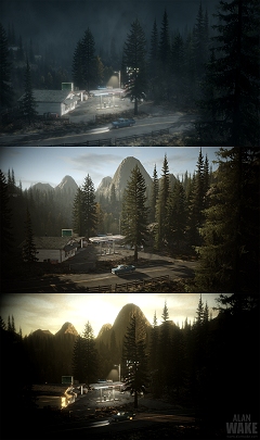 画像ギャラリー No.004のサムネイル画像 / ［E3 09］光を利用して闇の魔物を倒す「Alan Wake」がついに再始動
