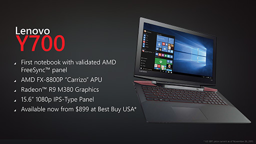 画像ギャラリー No.007のサムネイル画像 / AMDがGPUの機能ロードマップを公開。2016年のRadeonはDisplayPort 1.3&HDMI 2.0aとHDR表示,そしてHDMI接続時のFreeSyncに対応する