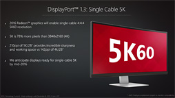 画像ギャラリー No.014のサムネイル画像 / AMDがGPUの機能ロードマップを公開。2016年のRadeonはDisplayPort 1.3&HDMI 2.0aとHDR表示,そしてHDMI接続時のFreeSyncに対応する