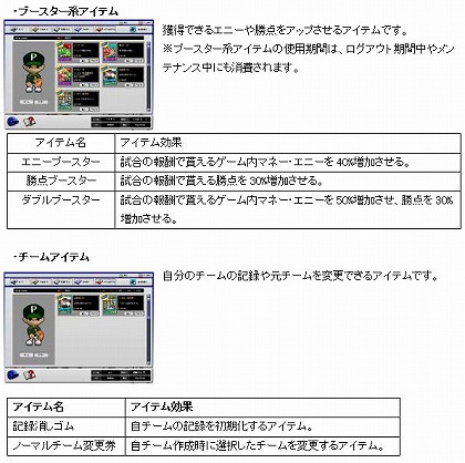画像ギャラリー No.001のサムネイル画像 / 試合始め! 「オンラインプロ野球 魔球魔球」の正式サービスがスタート