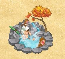 画像ギャラリー No.003のサムネイル画像 / 「君主」,温泉に入ってHP&MP回復! 座布団系アイテム登場