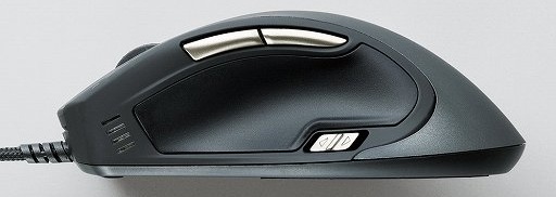 画像ギャラリー No.004のサムネイル画像 / エレコム,ゲーマー向け多ボタンマウスを1月中旬に発売。有線モデルと有線&無線両対応モデルの2製品