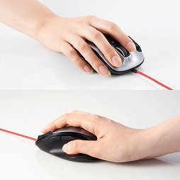 画像ギャラリー No.005のサムネイル画像 / エレコム,8ボタン搭載の光学式ゲーマー向けマウス「M-XG3GBK」を11月上旬に発売