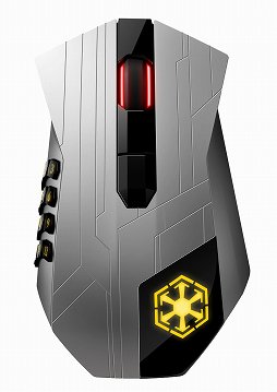 画像ギャラリー No.003のサムネイル画像 / 「Star Wars: The Old Republic」とのコラボマウスが2月10日に国内発売。「Naga Epic」をベースにデザインを大きく変更した有線&無線両対応モデル