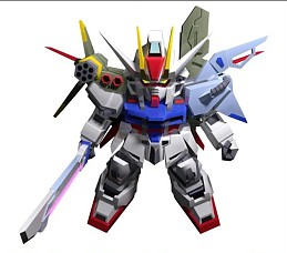 画像ギャラリー No.002のサムネイル画像 / 「SDガンダム CFO」換装型の万能機「パーフェクトストライクガンダム」登場