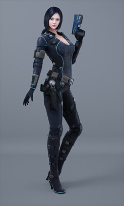 画像ギャラリー No.001のサムネイル画像 / 「サドンアタック」，新キャラクターパッケージ「衛兵女子セット」販売