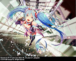 画像ギャラリー No.002のサムネイル画像 / GMOゲームポットと初音ミクがコラボ。特設サイトで「初音ミクGamepot ver.」のプロモーションムービーやイラストが公開中