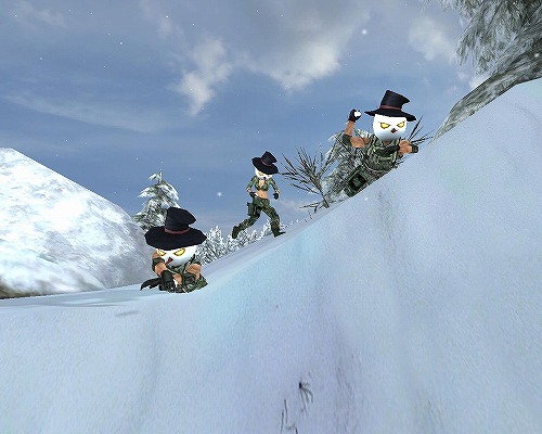 画像ギャラリー No.001のサムネイル画像 / 「WarRock」本日登場，冬限定の雪合戦モードを動画付きで紹介