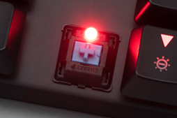 画像ギャラリー No.022のサムネイル画像 / 「HyperX Alloy FPS Mechanical Gaming Keyboard」レビュー。フローティングデザイン採用のCherry MX搭載モデル，その実力は