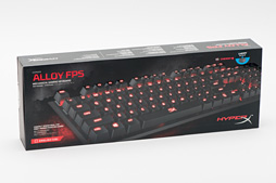 画像ギャラリー No.026のサムネイル画像 / 「HyperX Alloy FPS Mechanical Gaming Keyboard」レビュー。フローティングデザイン採用のCherry MX搭載モデル，その実力は