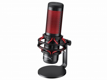 画像ギャラリー No.001のサムネイル画像 / HyperX，初の単体マイク「QuadCast」を発表。マウスとキーボード，メモリモジュールの新製品も