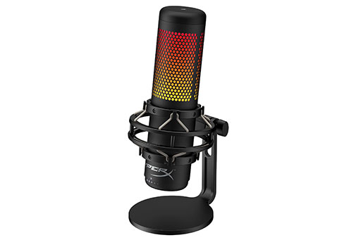 画像ギャラリー No.002のサムネイル画像 / HyperX,LED内蔵で光るUSBマイク「QuadCast S」と,安価な7.1ch対応ヘッドセット「Cloud Stinger S」を発売